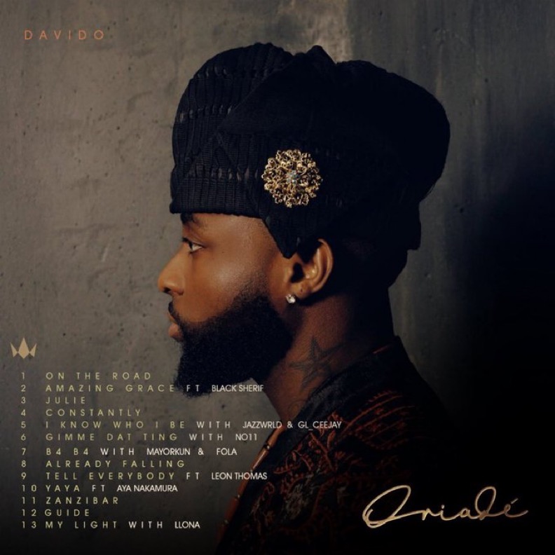 Afrobeats Icon Davido Unveils Official Tracklist for Sixth Studio Album "ORIADÉ"